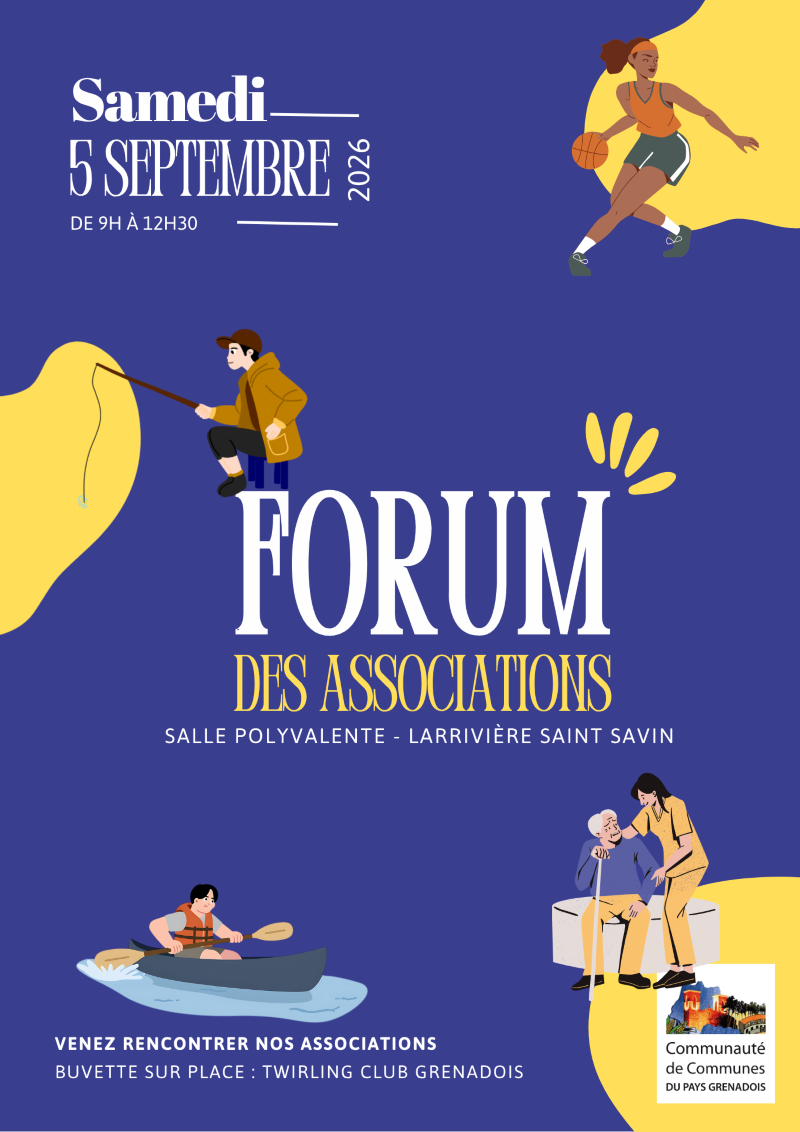 affiche forum des associations